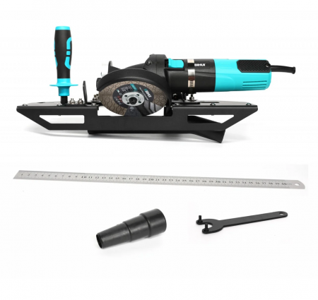 Masini Gresie & Faianta Profesionale - Sistem de taiere placi ceramice, 45°, cu polizor inclus, profesional, JOLLY 1200W - BIHUI-LFMBF