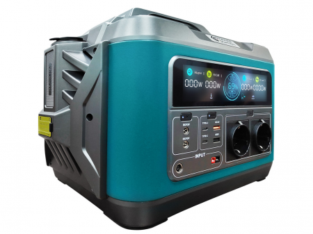 Statie acumulator portabil, incarcare electrica, UPS, Powerbank, 1110WH, 1200W - KS-1200PS-FC [1]