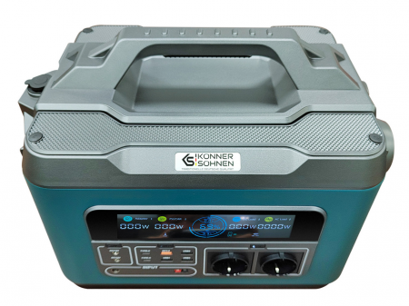 Statie acumulator portabil, incarcare electrica, UPS, Powerbank, 2220WH, 2200W - KS-2200PS-FC [2]