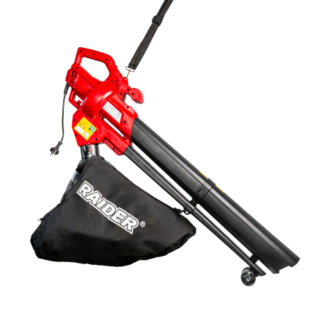 Suflante Frunze - Suflanta frunze cu tocator, aspirare, putere 3000W, 230 V, sac 45 L, roti, RAIDER