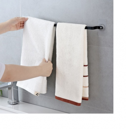 Suport metalic multifunctional prosop, papuci, 50x1.5 cm, Alb [2]
