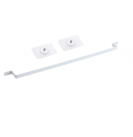 Suport metalic multifunctional prosop, papuci, 50x1.5 cm, Alb [3]