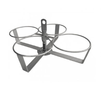 Scule&Unelte Gama Premium - Suport pentru 4 galeti din plastic, pentru electropalane, IORI-BS4