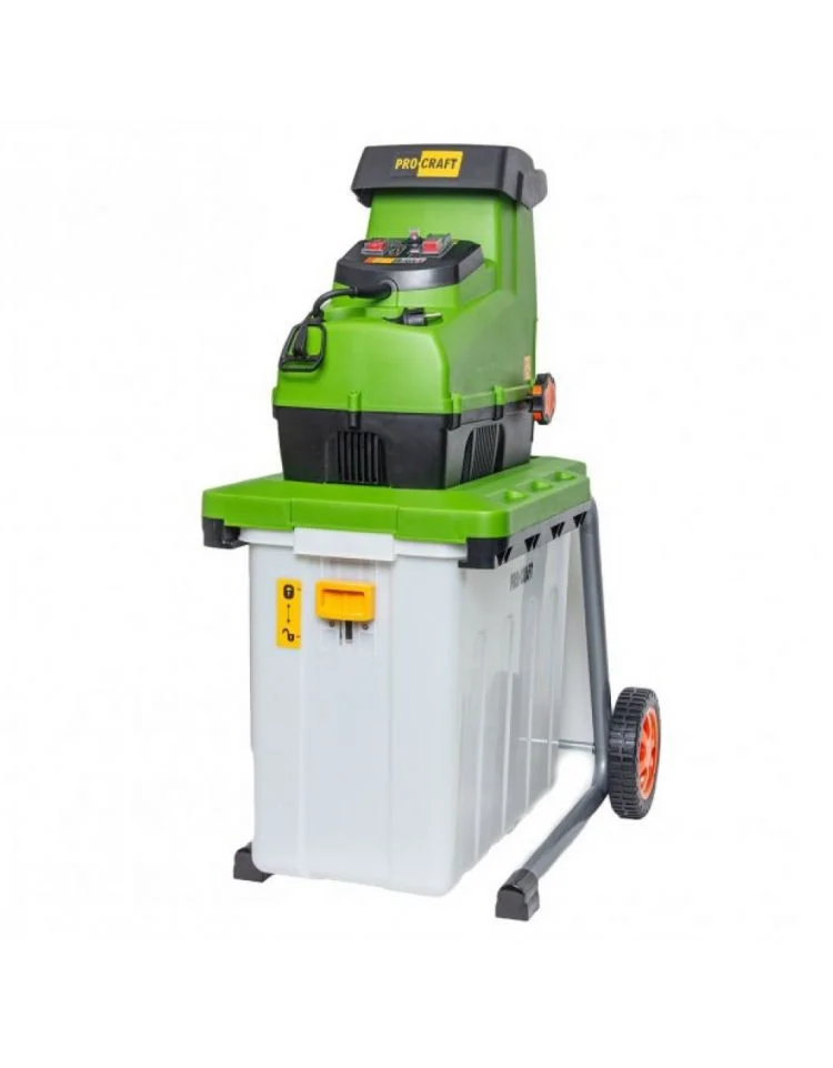 Mori de Cereale & Legume si Fructe - Tocator de crengi, 2800W, 220V, Cos 55L, 6000Rpm, Procraft PLS2800