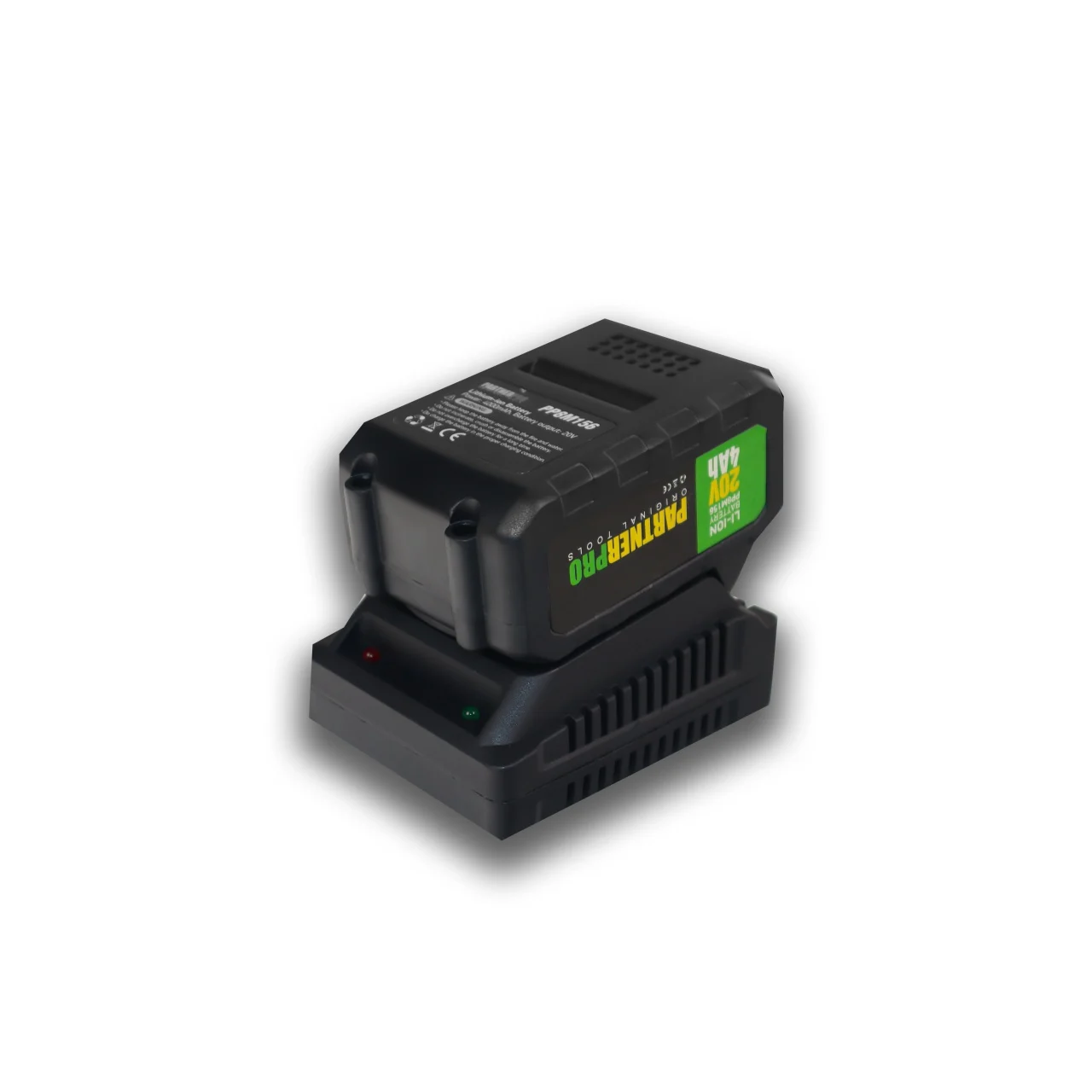 Trimmer pentru tuns iarba cu acumulator, 20V, 4 Ah, Li-Ion, 8000 Rpm, tija reglabila, Partner PRO [3]