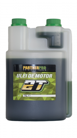 Accesorii Motocositoare - Ulei pentru motoare in 2 timpi, verde, 1L, PartnerPro