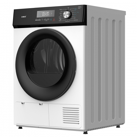 Uscatoare de rufe - Uscator de rufe cu pompa de caldura, capacitate 8 kg, 16 programe, afisaj electronic, programator electronic, clasa E, rotatie dublu sens, SAMUS