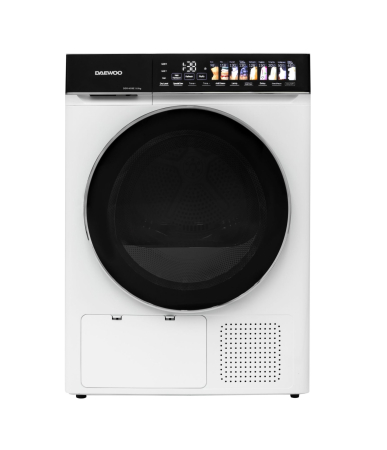 Casa & Gradina - Uscator de rufe cu pompa de caldura, capacitate 9 kg, pictograme, touch, clasa E, DAEWOO