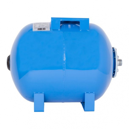 Vas de expansiune, orizontal, Wassertechnik WTH50BLUE, apa rece, volum 50 l, presiune maxima 10 bar [2]