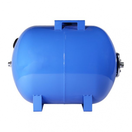 Vas de expansiune, orizontal, Wassertechnik WTH80HBLUE, apa rece, volum 80 l, 10 bari, cu suport [2]