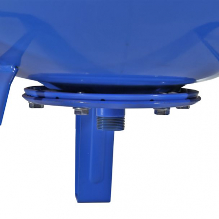 Vas de expansiune, vertical, Wassertechnik WTH500VMBLUE, apa rece, volum 500 l, 10 bari, cu suport si manometru [1]
