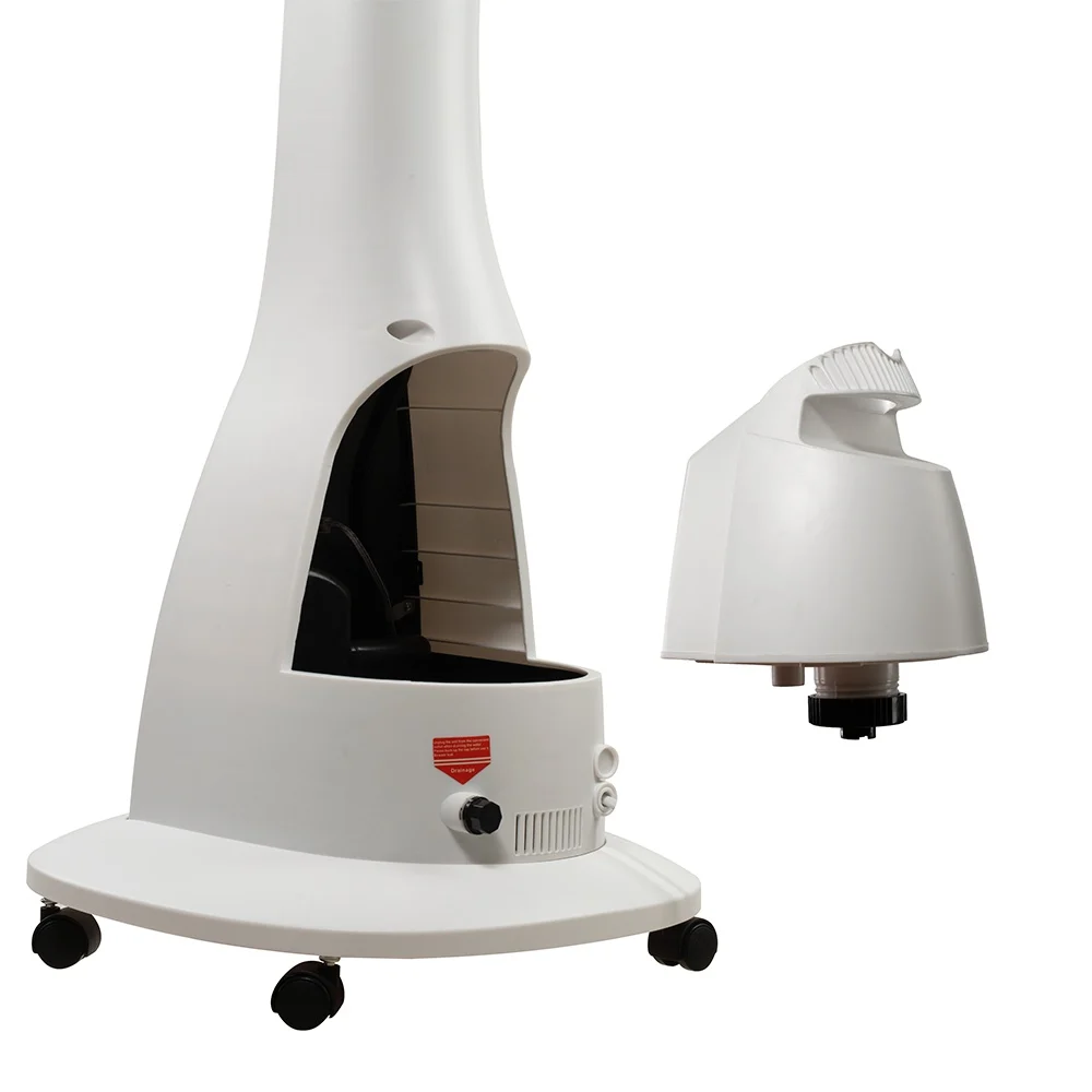 Ventilator cu pulverizare apa, umidificare, roti, capacitate 3.1 L, 3 trepte, 200 ml/h, BOHM [6]
