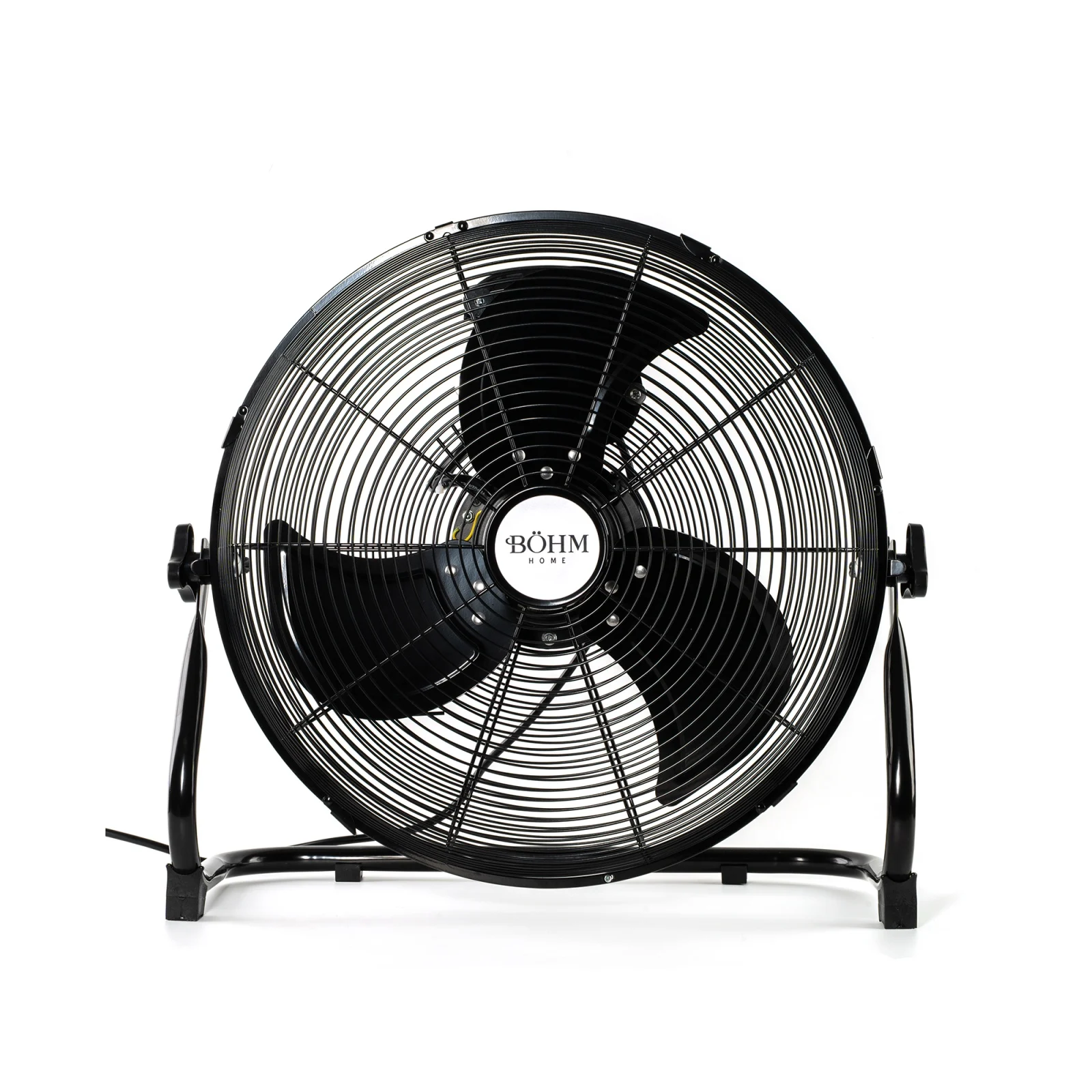Casa & Gradina - Ventilator de podea, metalic, unghi de inclinare, 3 trepte, 90W, BOHM
