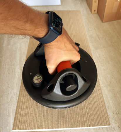 Ventuza profesionala cu pompa de vid, manipulare placi ruginoase, fine, Ø200MM, 150KG - CNO-CV200 [6]