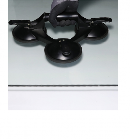 Ventuza tripla, pentru placi ceramice, Ø125MM, 110KG - BIHUI-SCTB4 [3]