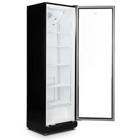 Vitrina frigorifica, capacitate 350 L, termostat reglabil, lumina LED, ventilatie, negru, LDK [2]
