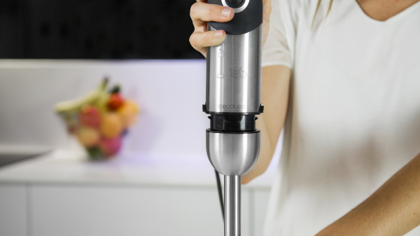 Blender de mana Cecotec Powerful Titanium 1000, 1000 W, 21 viteze+Turbo, lama din titan, SoftTouch [5]