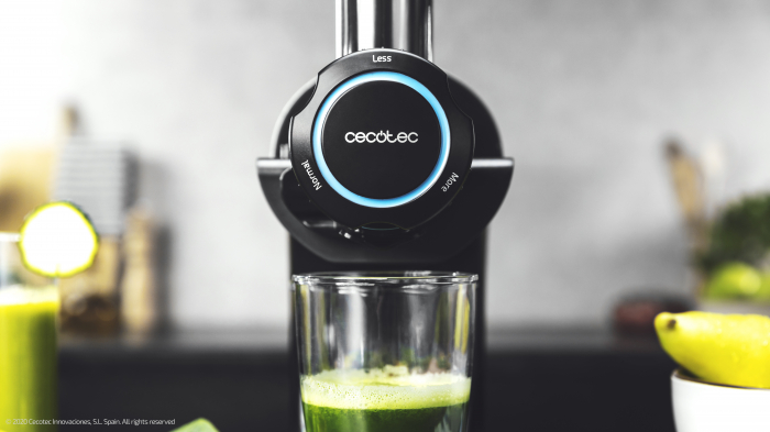 Storcator Cecotec Juice&Live 2000 EasyClean cu sisitem de presare la rece, tambur dublu de separare a sucului, silentios, 3 viteze, negru - Resigilat [7]