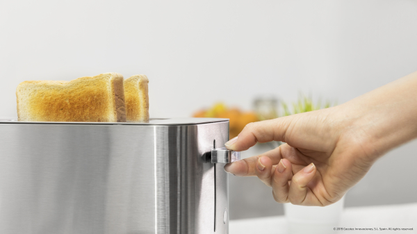 Prajitor de paine Cecotec YummyToast Double, 850 W, Inox, Indicator cu luminare LED [5]