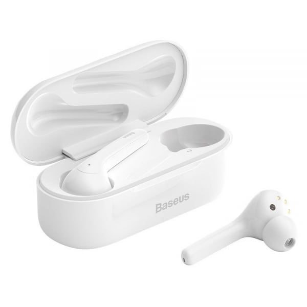 Casti audio In-Ear Baseus W07, True Wireless, Bluetooth 5.0,  TWS, alb [1]