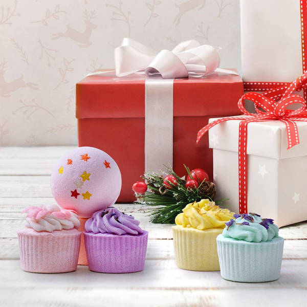 Set cadou bomba de baie Anjou 6 arome diferite [4]