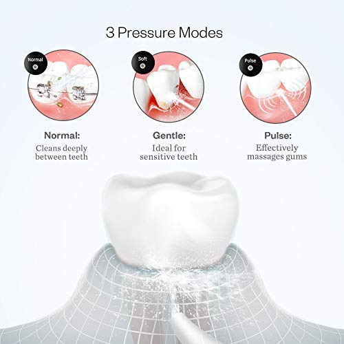 Irigator bucal Anjou Flosser AJ-PCA026, 300ml, 3 programe, 3 capete [2]