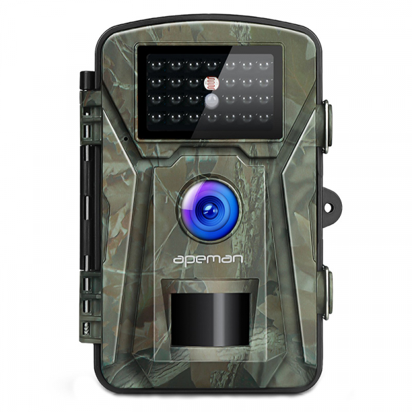 Camera de vanatoare Apeman H45 senzor de miscare , 16 MP, full HD, 2.4" LCD , 940nm, night vision , 26 senzori infrarosu [1]
