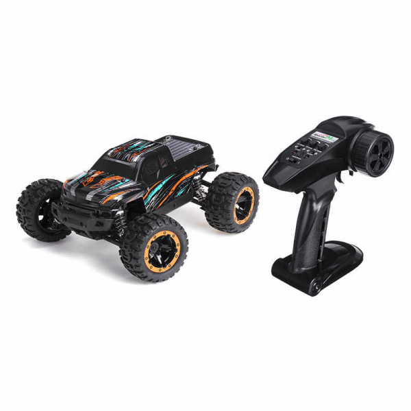 Masina cu Telecomanda Linxtech 16889A Monster Truck 46km/h, Motor Brushless, Off-Road Racing Tractiune 4X4, Scara 1:16 [8]