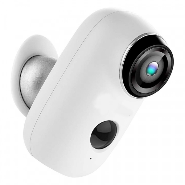 Kit Camera supraveghere de exterior WIFI HeimVision HMD2 cu panou solar  HMS1, 1080P cu nightvision, senzor miscare, notificare miscare, acumulator, audio bidirectional, WiFi, slot microSD card [9]