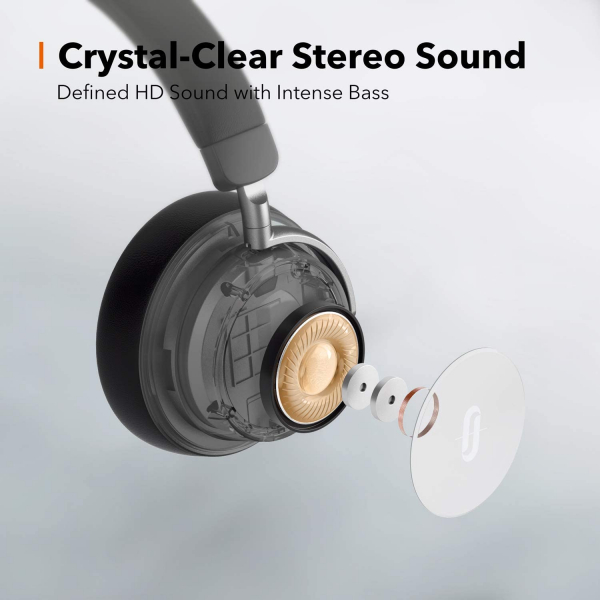Casti audio TaoTronics TT-BH046, Hybrid Active Noise canceling, Bluetooth 5.0, True Wireless, cVc 6.0, Bas puternic si clar [3]