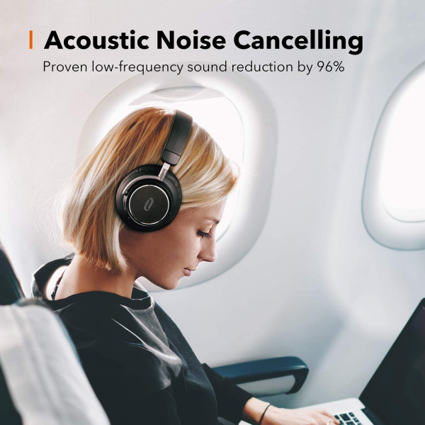 Casti audio TaoTronics TT-BH046, Hybrid Active Noise canceling, Bluetooth 5.0, True Wireless, cVc 6.0, Bas puternic si clar [6]