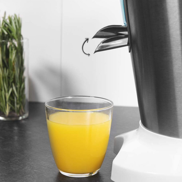 Storcator de citrice Cecotec Zitrus PowerAdjust 600, 600w, Anti picurare, 2 conuri, filtru reglabil [2]