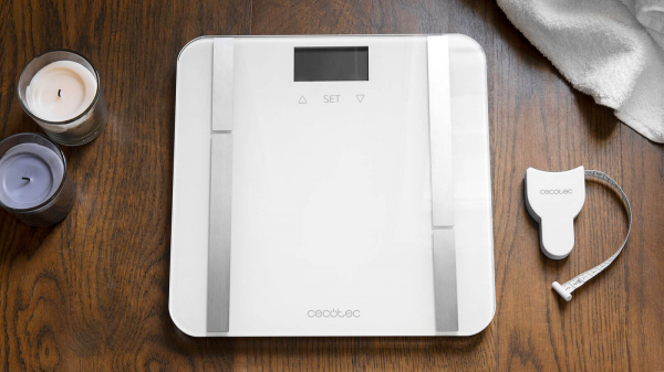 Cantar corporal Smart Cecotec Surface Precision 9400, Display LED, 10 valori masurate, Alb [6]