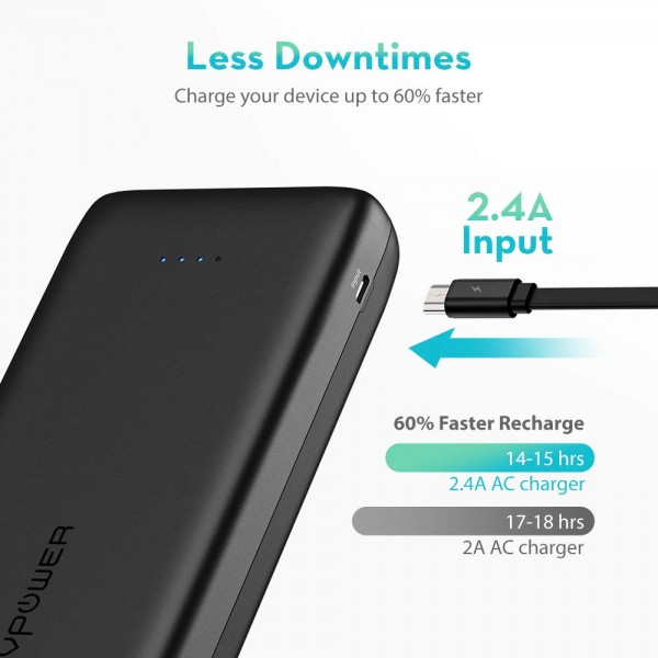 Acumulator extern RavPower RP-PB064, 32000mAh, iSmart [2]