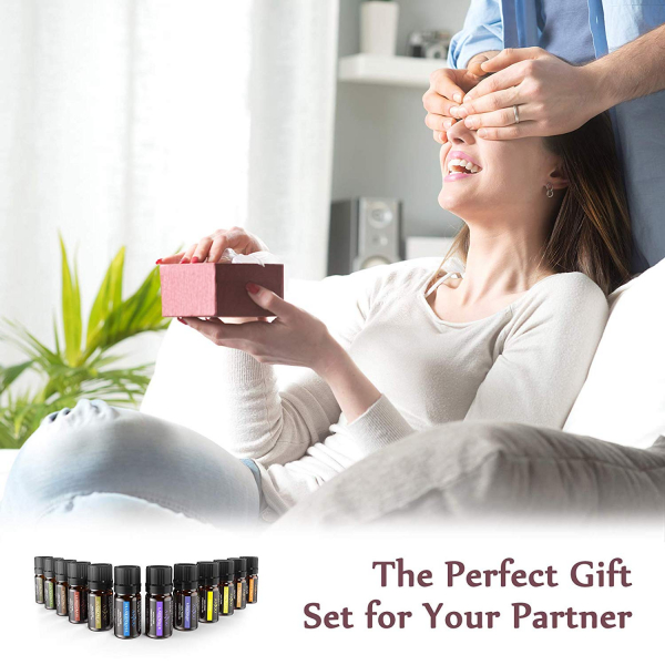 Set 12 uleiuri esentiale Anjou 12x5ml puritate 100% [3]