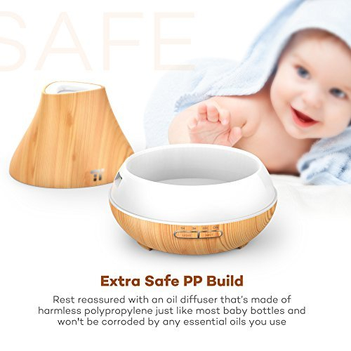 Pachet Difuzor Aromaterapie cu Ultrasunete TaoTronics TT-AD004 cu Set 6 uleiuri esentiale [7]