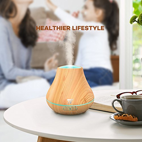 Pachet Difuzor Aromaterapie cu Ultrasunete TaoTronics TT-AD004 cu Set 6 uleiuri esentiale [8]