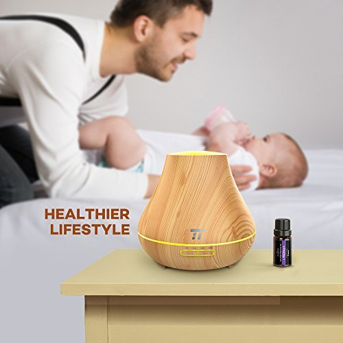 Pachet Difuzor Aromaterapie cu Ultrasunete TaoTronics TT-AD004 cu Set 6 uleiuri esentiale [10]