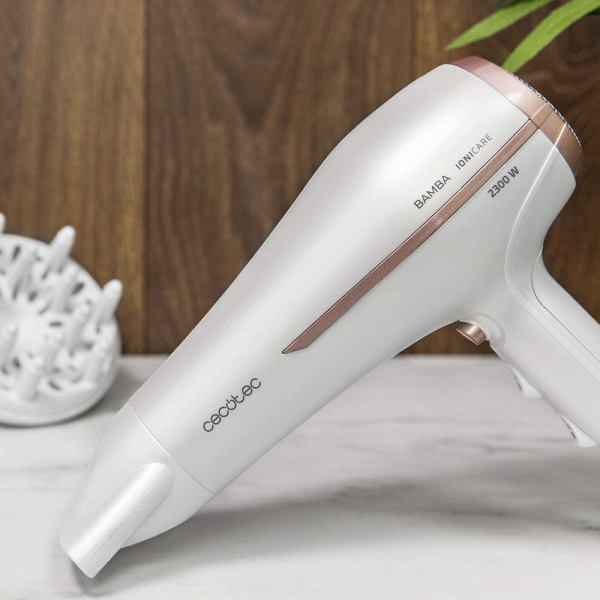 Uscator de par Cecotec Bamba IoniCare 5300 Maxi Aura, 2200 W, 2 viteze, 3 setari de temperatura [2]