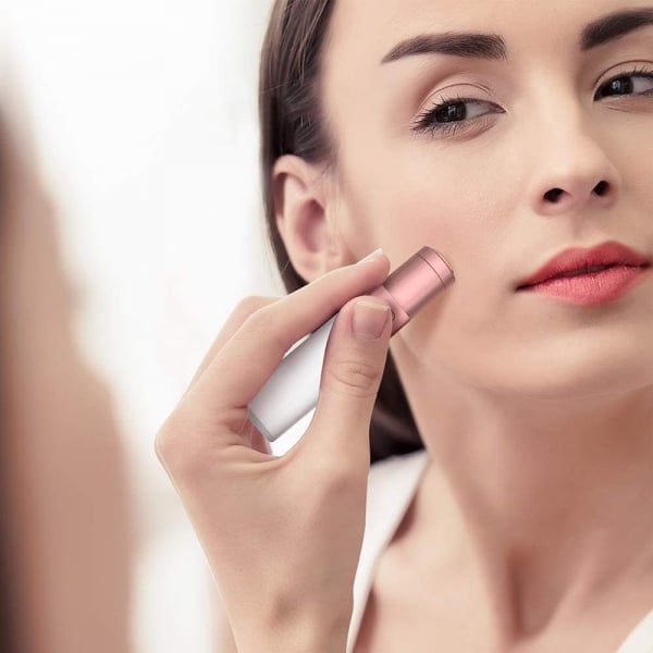 Trimmer facial femei Anjou AJ-PCA024, pentru mustata, parul facial, baterie reincarcabila [2]