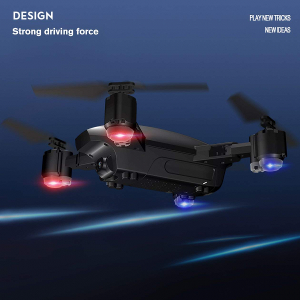 Drona KK12 GPS,  camera 1080p cu transmisie Wifi pe smartphone, Geanta transport [7]