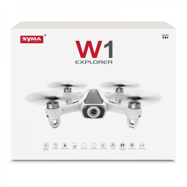 Drona Syma W1 Active Track, camera 1080p cu transmisie live pe telefon, motoare Brushless [7]