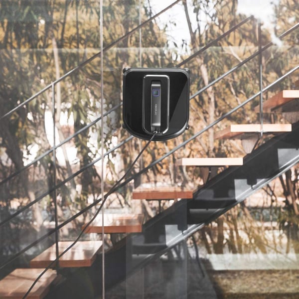 Robot curatare geamuri Cecotec Conga WinDroid 980 Connected, Aplicatie Smartphone, Telecomanda, Stergere uscata si umeda,  5 moduri de curatare [14]