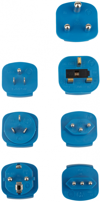 Set Adaptor pentru priza Brennenstuhl 7 in1, Universal peste 150 de tari [11]