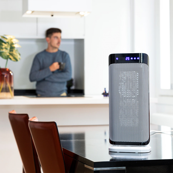 Aeroterma Ceramica Cecotec ReadyWarm 6600 Ceramic Style Smart, 2000 W, telecomanda [3]