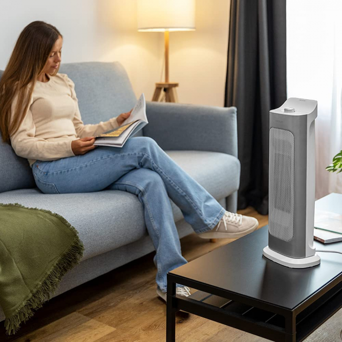 Aeroterma Ceramica Cecotec ReadyWarm 6700 Ceramic Sky, 2000 W, 3 moduri [6]