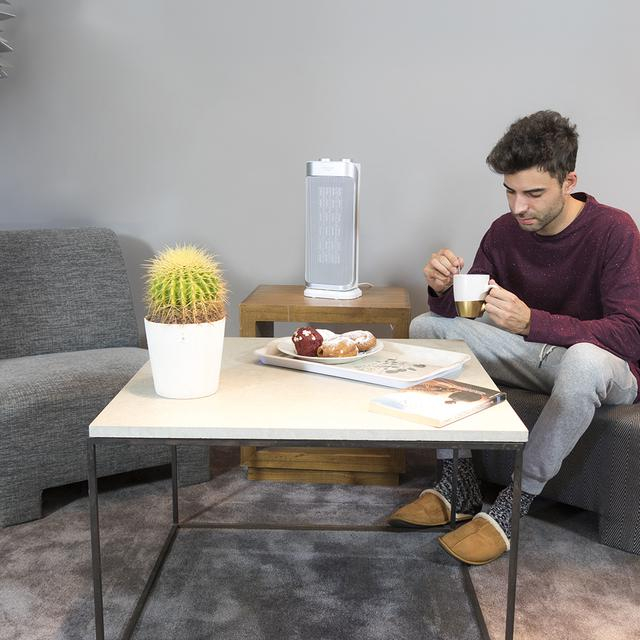 Aeroterma ceramica Cecotec Ready Warm 6250, 2000W, termostat, 3 moduri de functionare, protectie cadere si supraincalzire, oscilatie 90º [7]