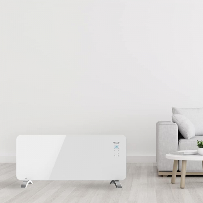 Convector Electric panou de sticla Cecotec Ready Warm 6750 Crystal Smart, Wifi, 2000 W, 20 m2, control aplicatie [3]