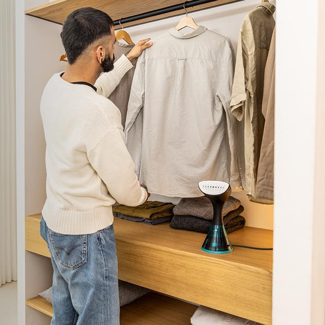 Aparat de calcat vertical cu aburi 2 in1 Cecotec 2100 Ultimate, 2100W, debit continu abur 40g/min, 3 niveluri [9]