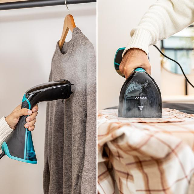 Aparat de calcat vertical cu aburi 2 in1 Cecotec 2100 Ultimate, 2100W, debit continu abur 40g/min, 3 niveluri [5]